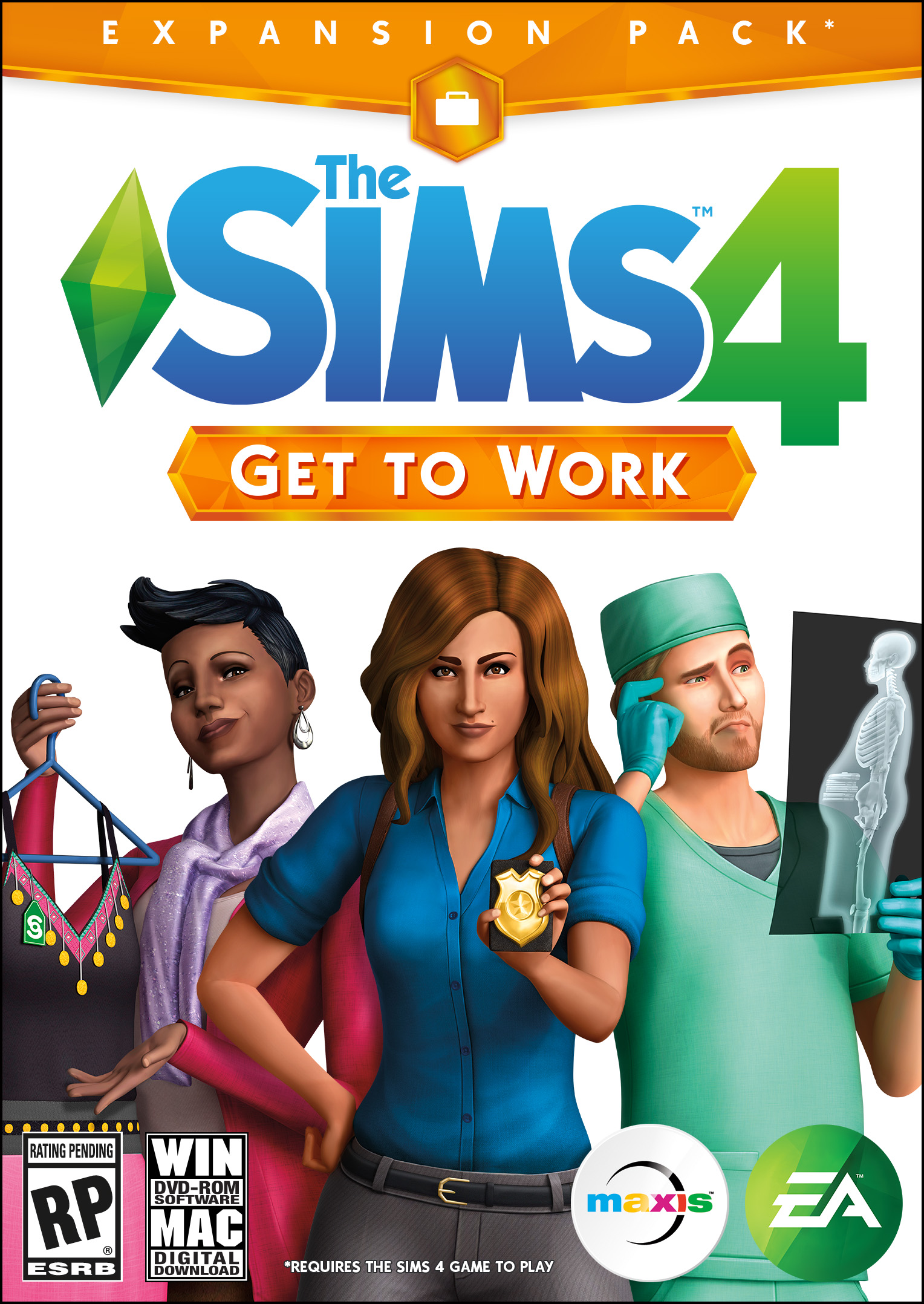 The sims 4 get to work download code